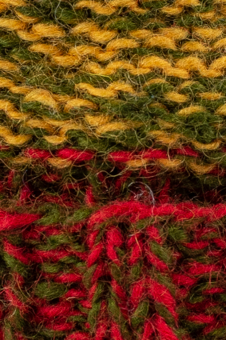 Caciula din lana - Red and Yellow [4]