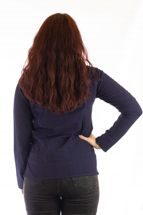 Camasa cu maneca lunga - Navy Blue [3]