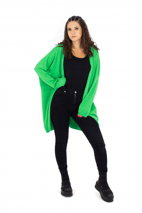 Cardigan basic intr-o culoare - Bej 21N41BX [2]