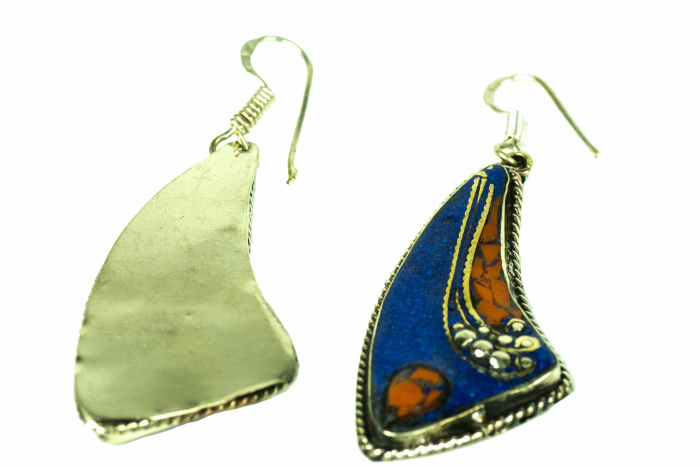 Cercei mari - Butterfly wing - E36 [2]