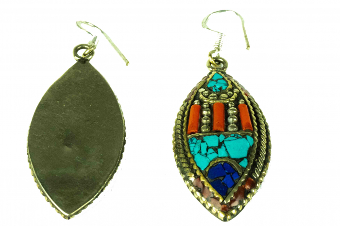 Cercei medii - Aztec teardrop - E35 [2]