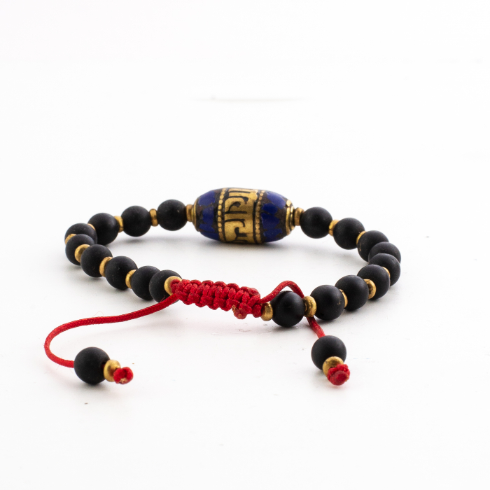 Bratara sticla cu ornament V18 [2]