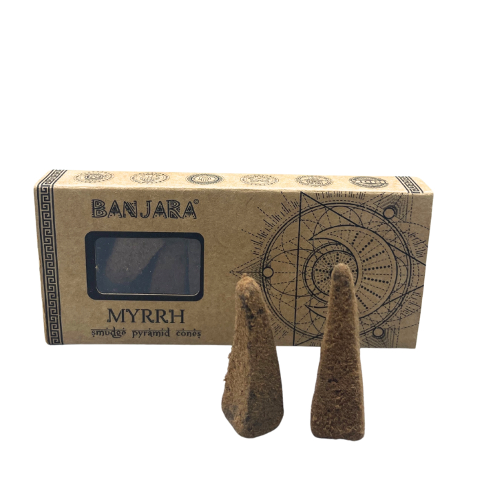 Conuri (10buc.) Parfumate Premium Banjara - Smirnă [2]