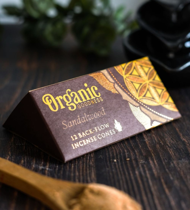 Conuri backflow Organic Sandalwood - Song of India [3]