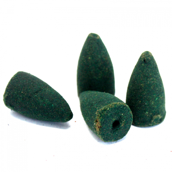 Conuri  (10buc) Parfumate Aromatice „Fum Curgător” – Patchouli [2]