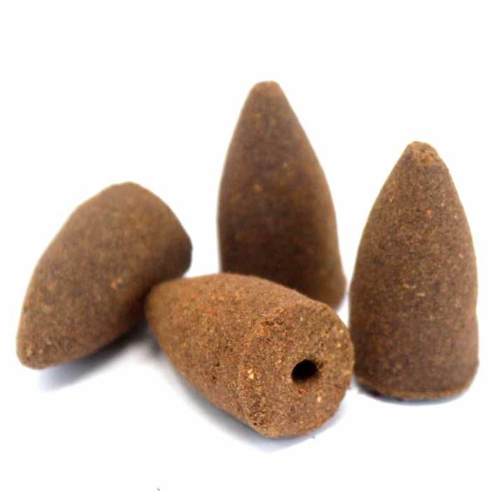 Conuri  (10buc)  Parfumate Aromatice „Fum Curgător” – Seven Chakra [2]