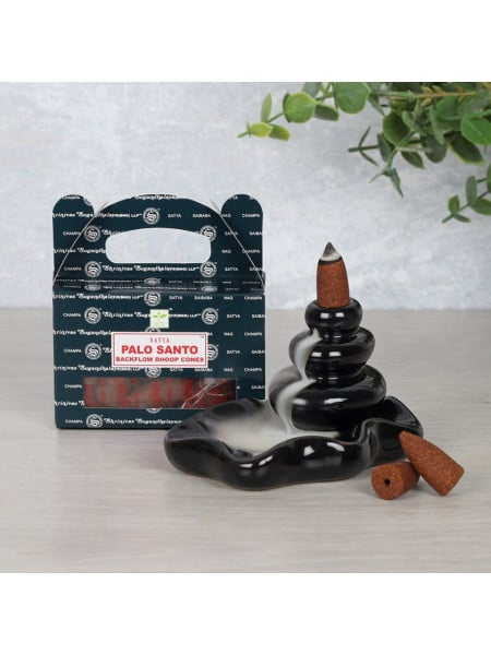 Conuri Parfumate „Fum Curgător” – Satya Palo Santo [2]