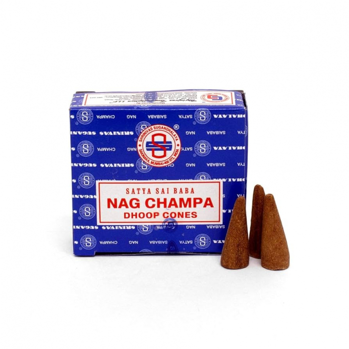 Conuri Parfumate „Fum Curgător” – Nag Champa [1]