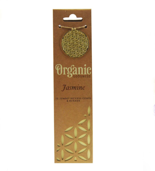 Conuri Parfumate  Organic Iasomie + suport ceramic – Song of India [4]