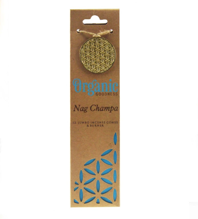 Conuri Parfumate  Organic Nag Champa + suport ceramic – Song of India [4]