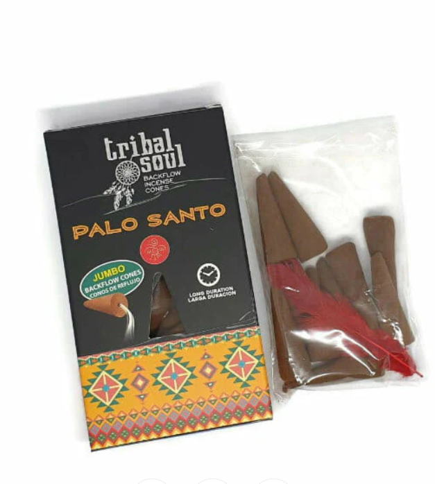 Conuri Parfumate (Fum Greu) Premium Tribal Soul - Palo Santo [2]