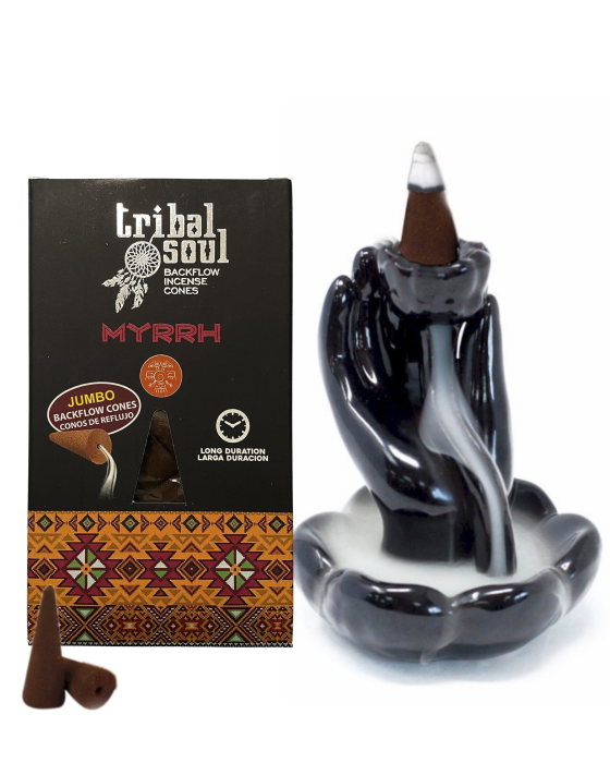 Conuri Parfumate (Fum Greu) Premium Tribal Soul - Smirnă [2]