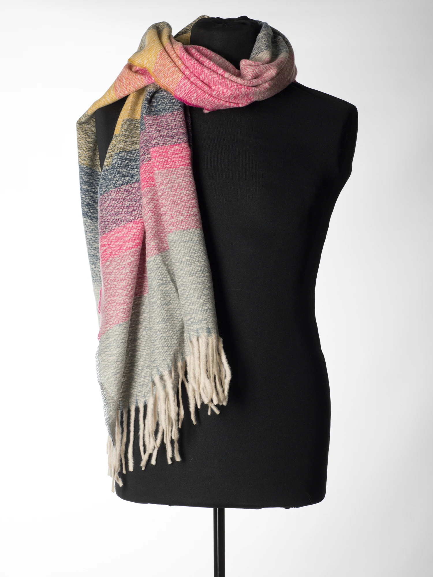 Esarfa eleganta din casmir tip sal - Model Unicat 12 [3]