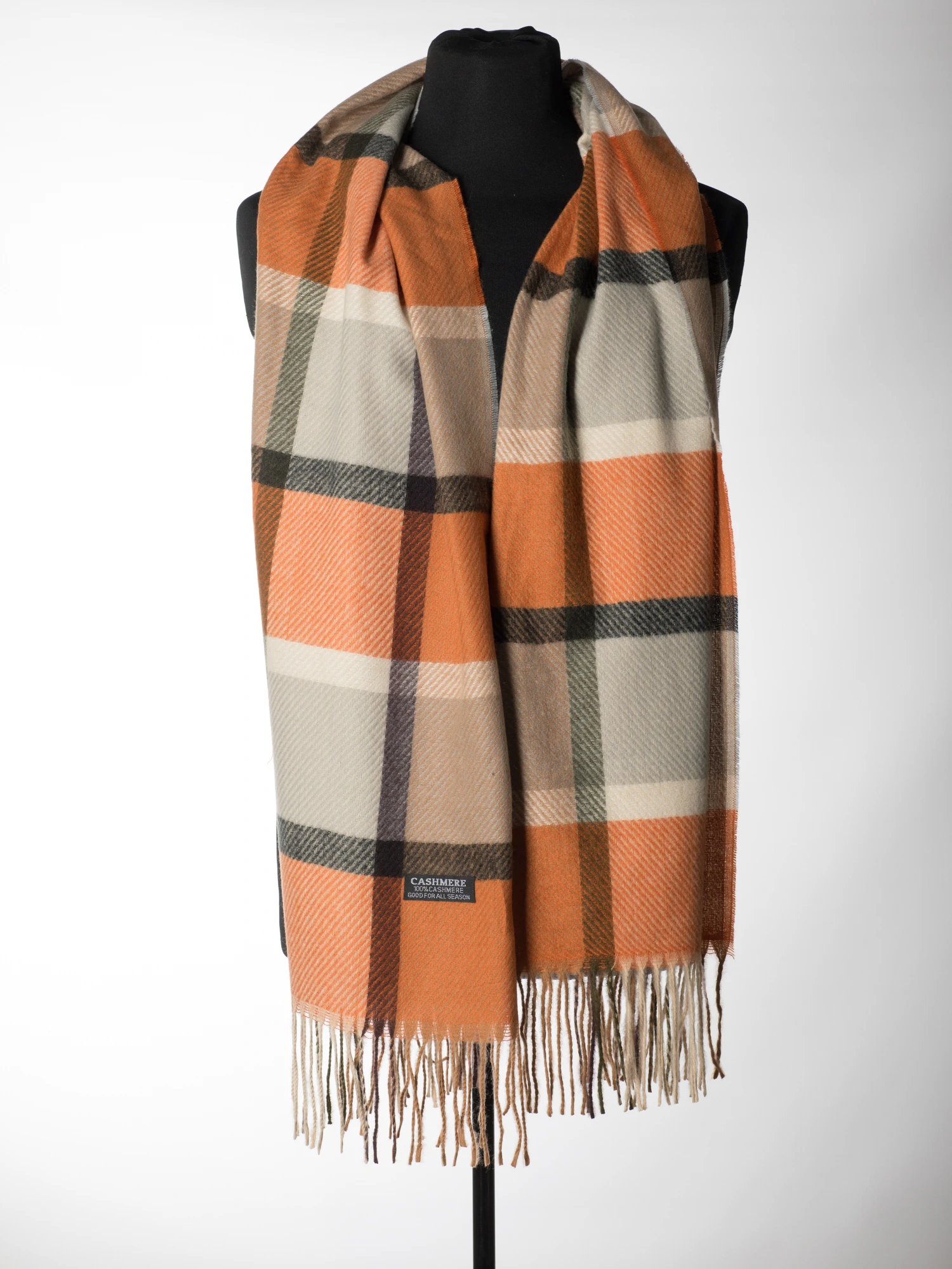 Esarfa eleganta din casmir tip sal - Model Unicat 18 [3]