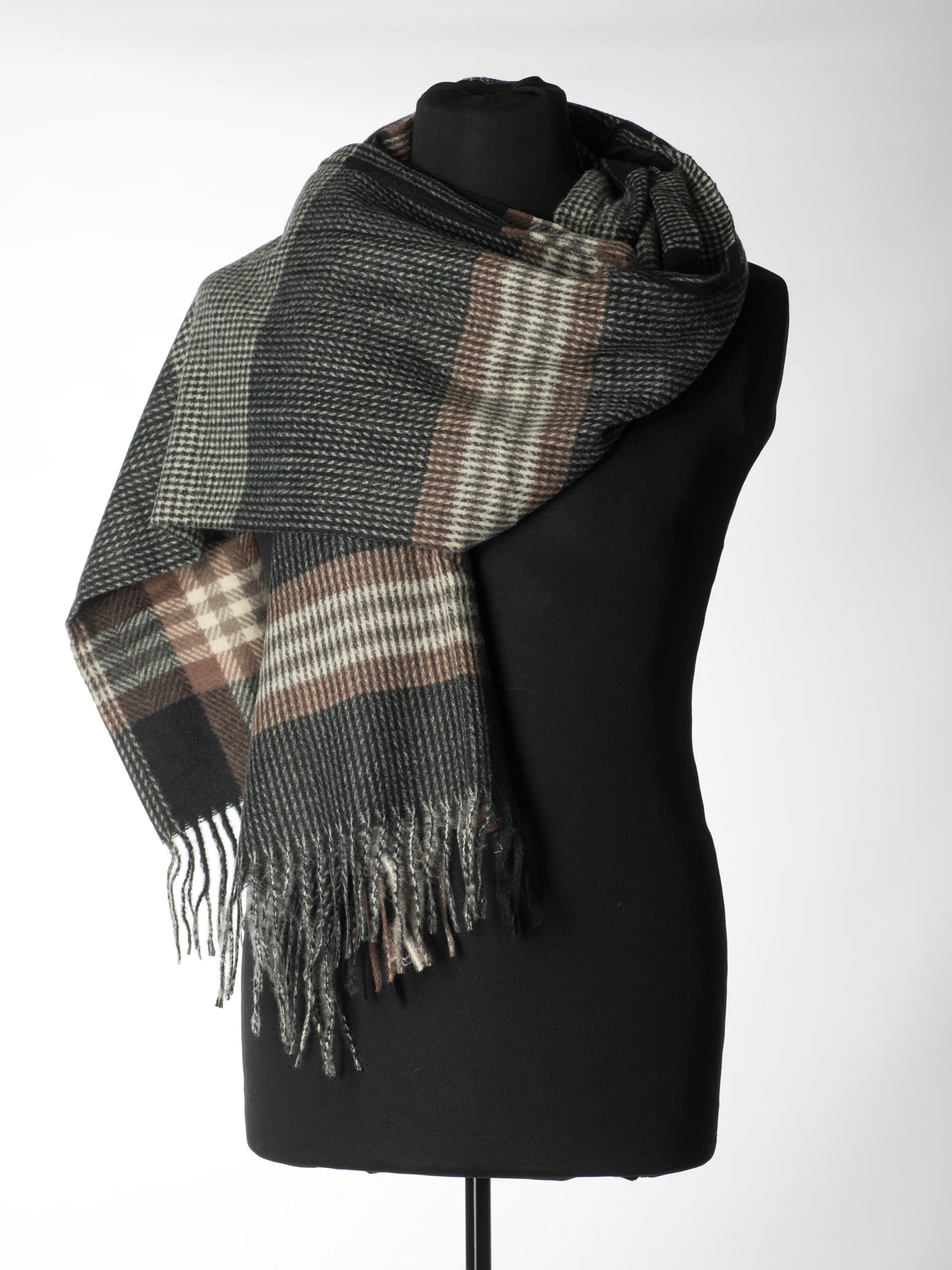 Esarfa eleganta din casmir tip sal - Model Unicat 21 [2]