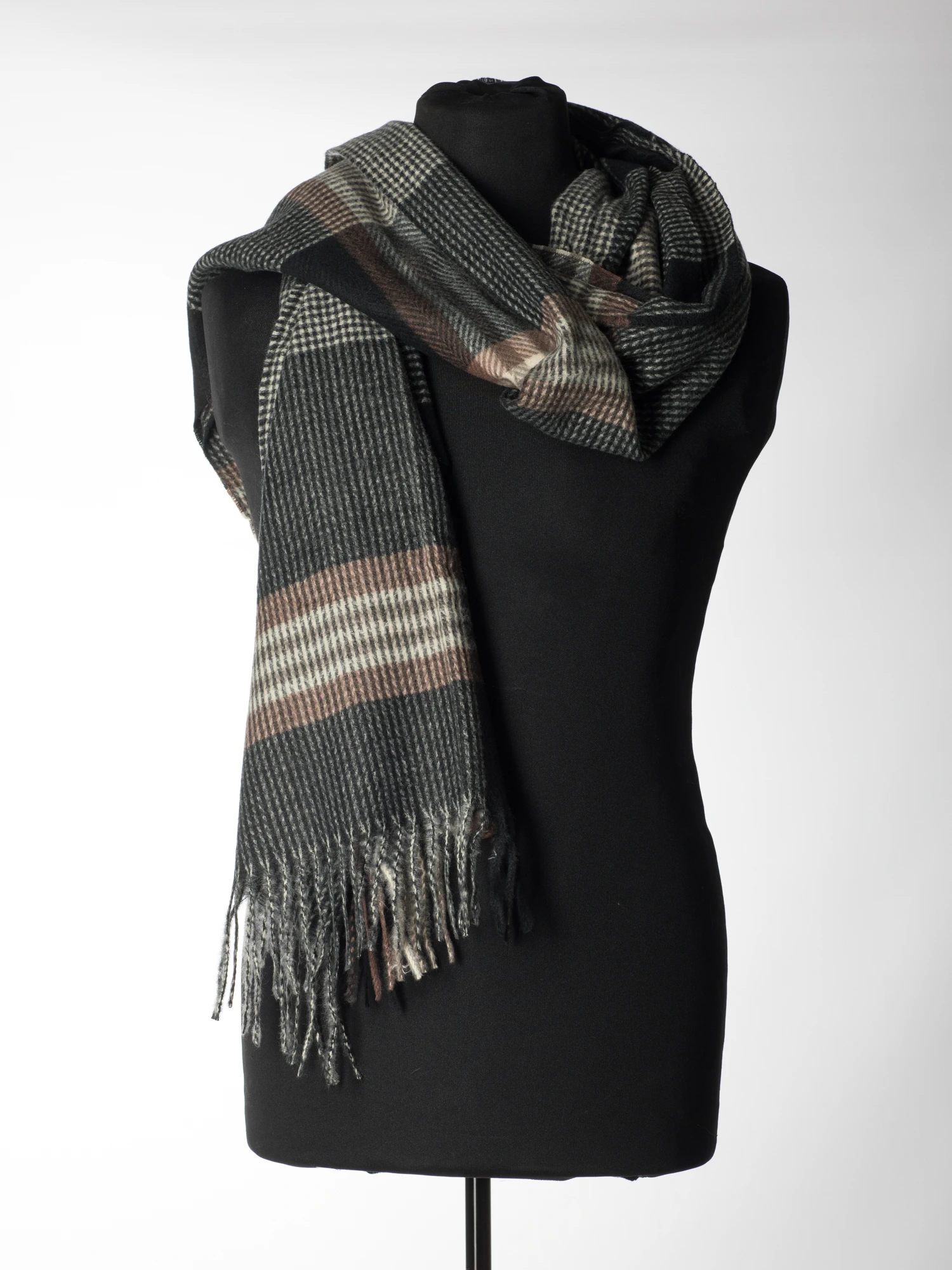 Esarfa eleganta din casmir tip sal - Model Unicat 21 [3]