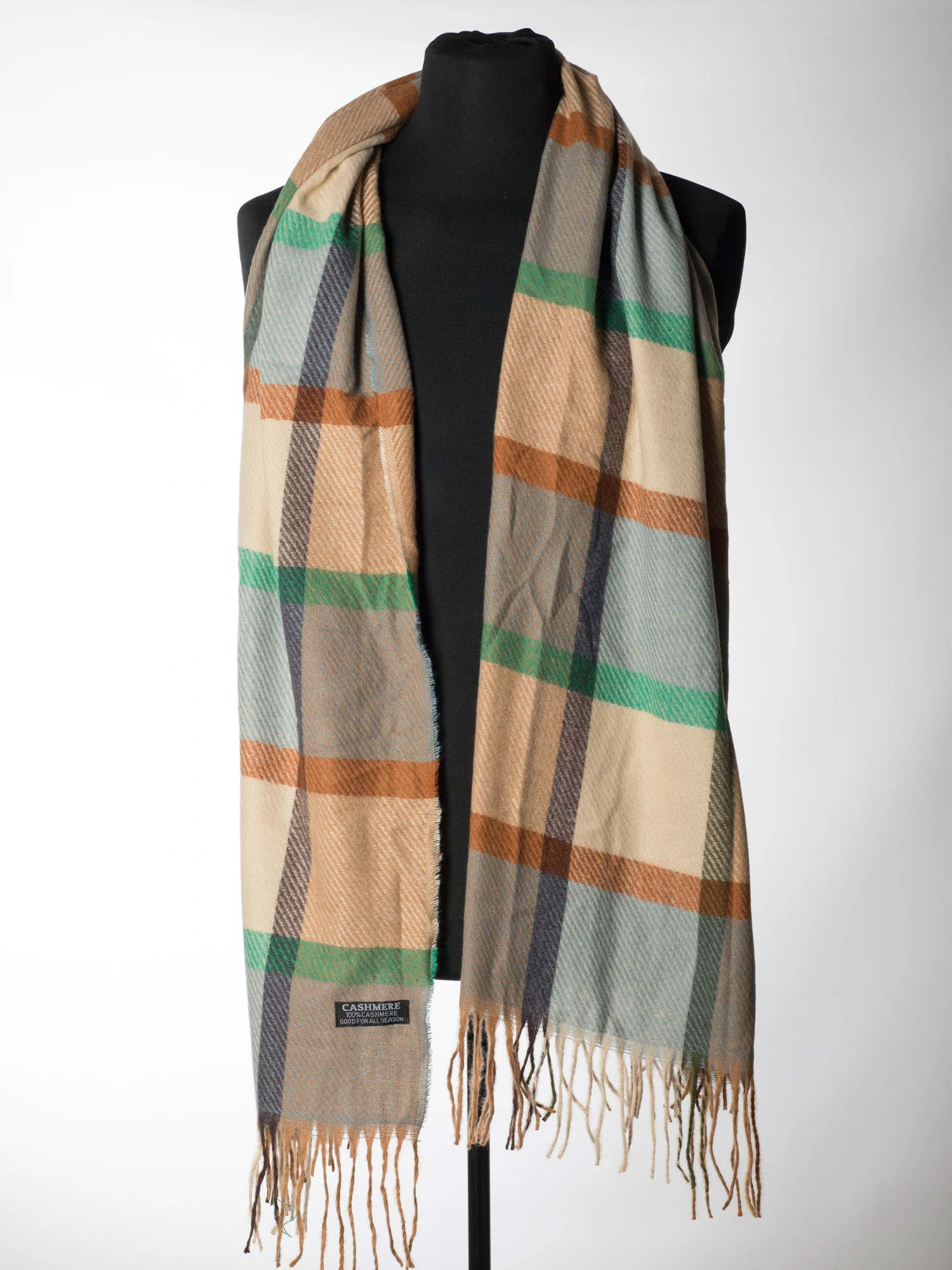 Esarfa eleganta din casmir tip sal - Model Unicat 22 [3]