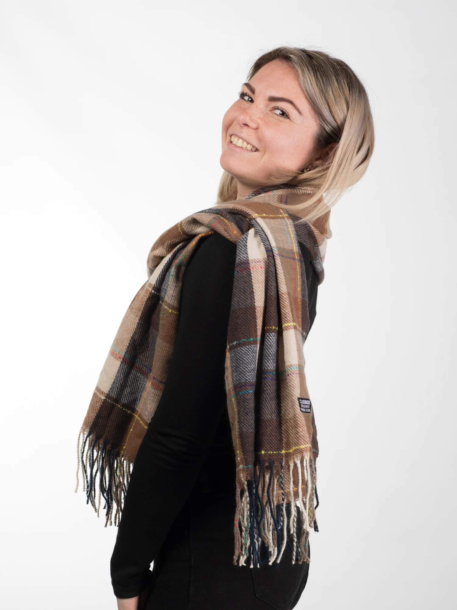 Esarfa eleganta din casmir tip sal - Model Unicat 31 [4]