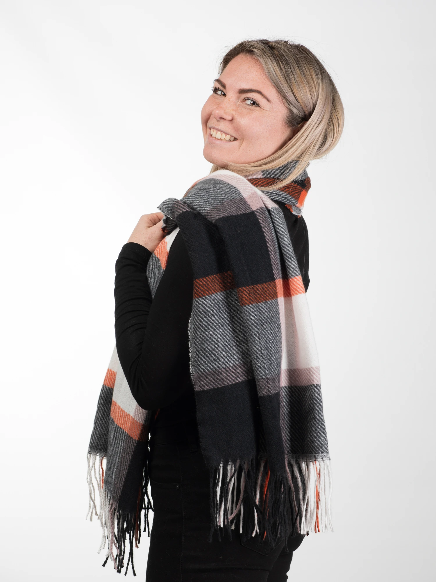 Esarfa eleganta din casmir tip sal - Model Unicat 31 [4]