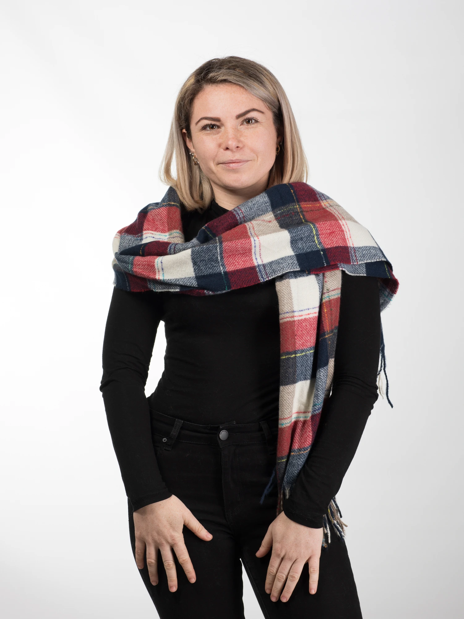 Esarfa eleganta din casmir tip sal - Model Unicat 31 [3]