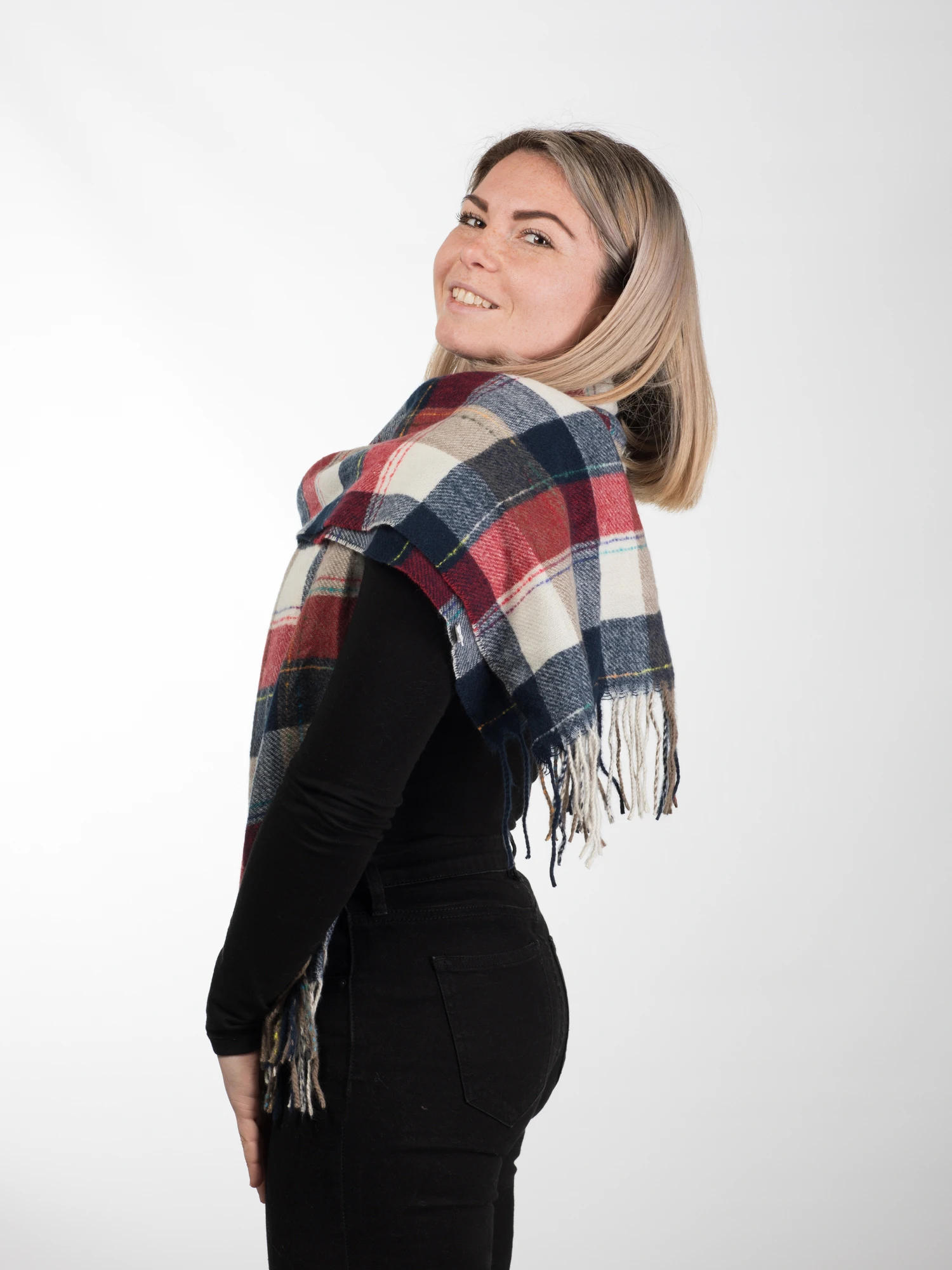 Esarfa eleganta din casmir tip sal - Model Unicat 31 [4]