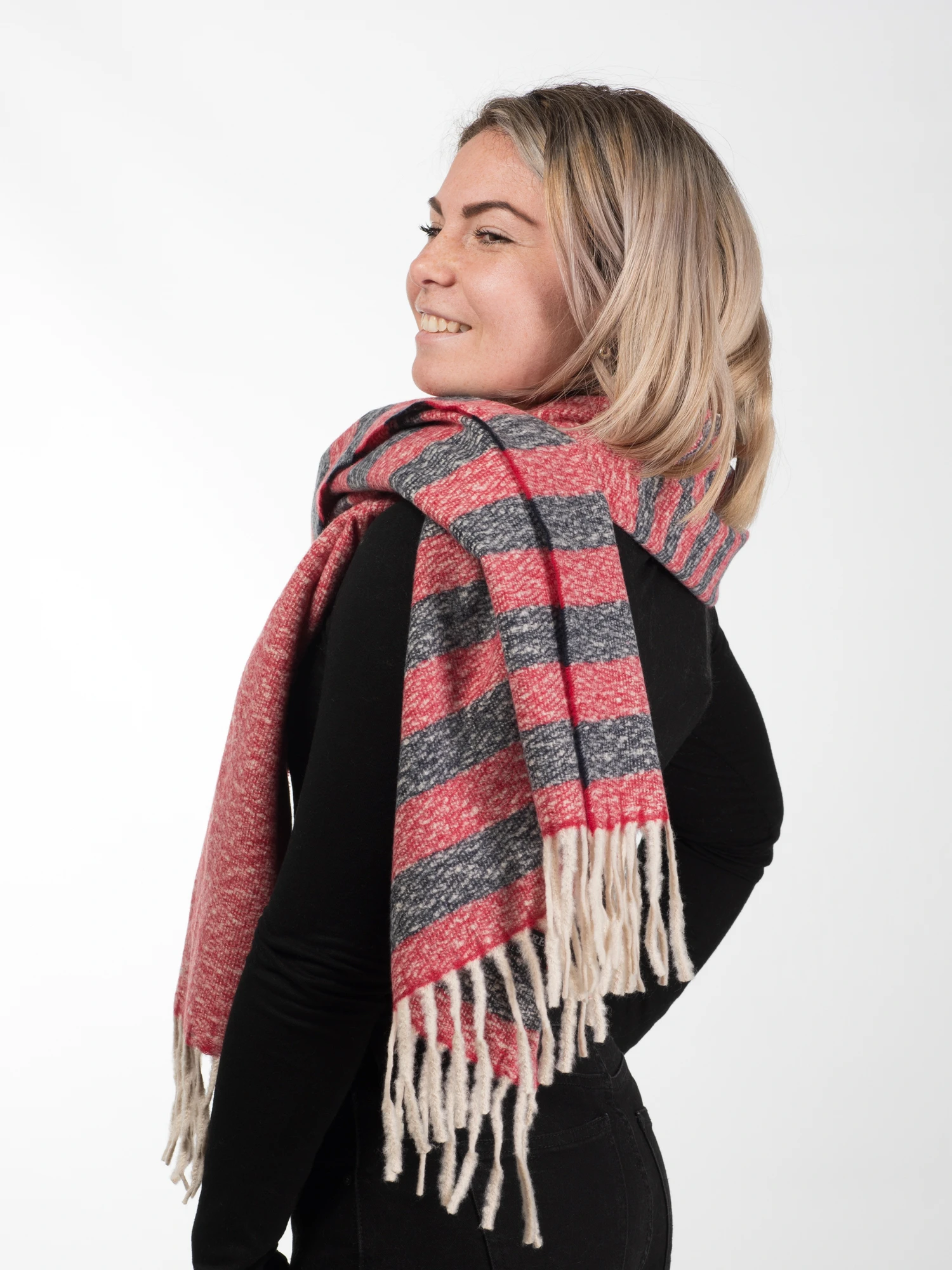 Esarfa eleganta din casmir tip sal - Model Unicat 31 [4]