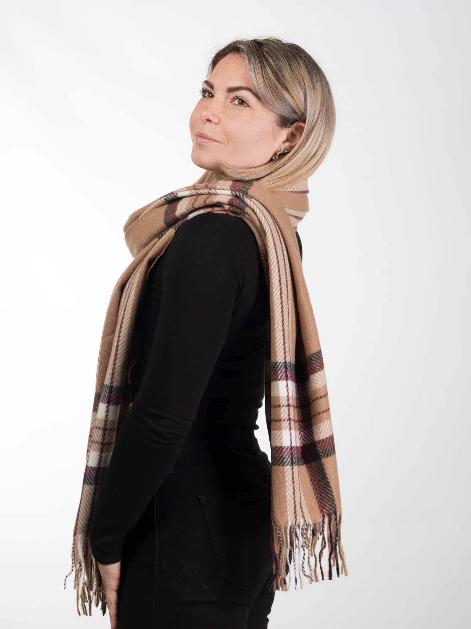 Esarfa eleganta din casmir tip sal - Model Unicat 31 [4]