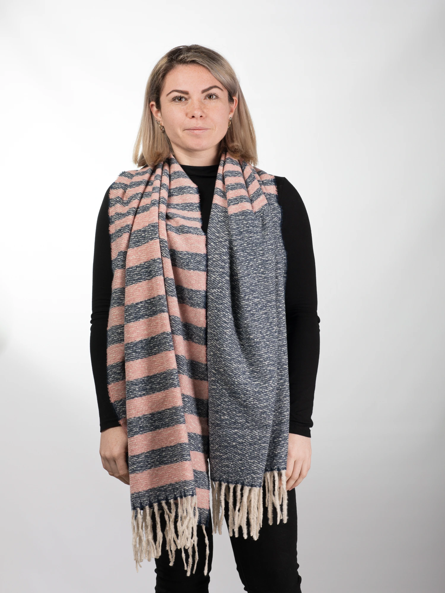 Esarfa eleganta din casmir tip sal - Model Unicat 31 [3]