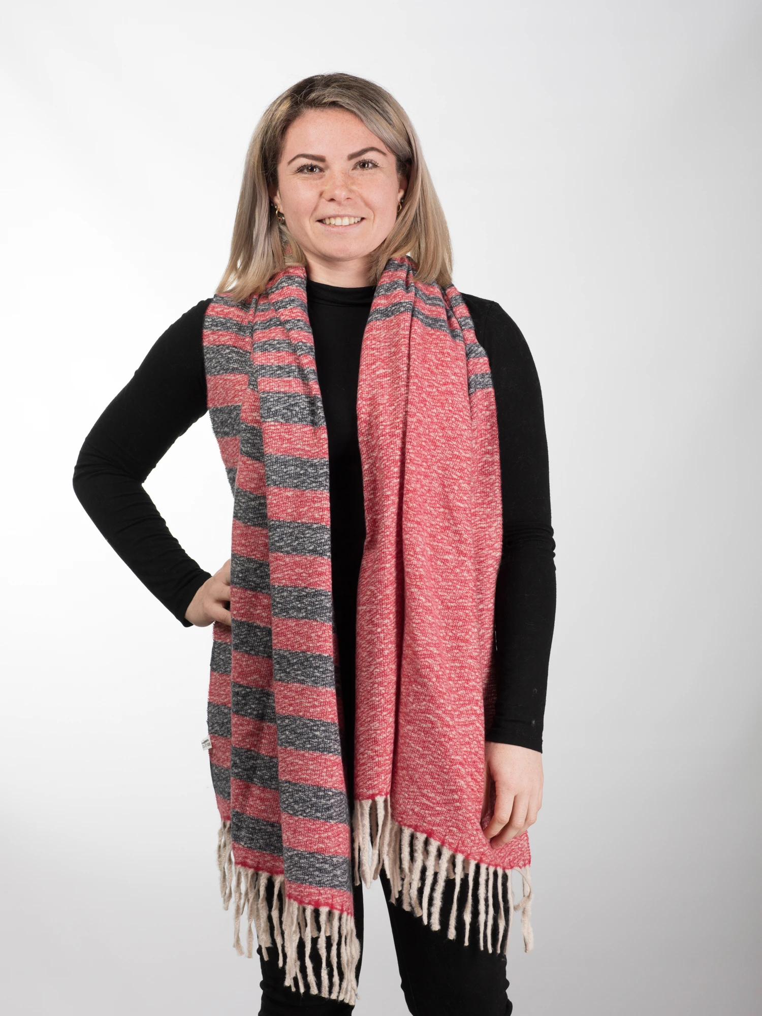 Esarfa eleganta din casmir tip sal - Model Unicat 31 [4]