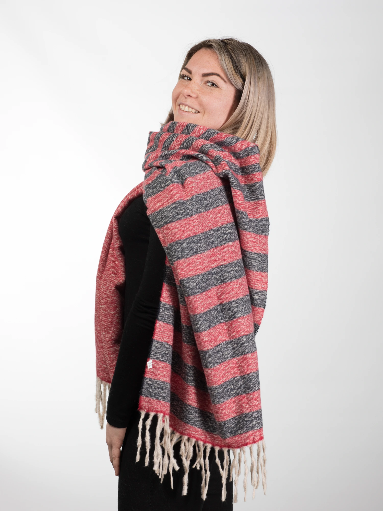 Esarfa eleganta din casmir tip sal - Model Unicat 31 [3]