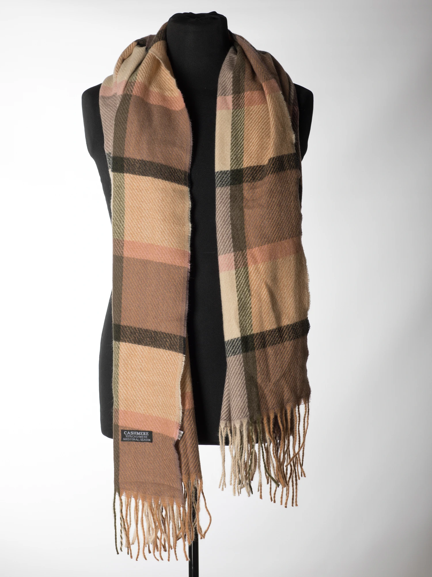 Esarfa eleganta din casmir tip sal - Model Unicat 5 [4]