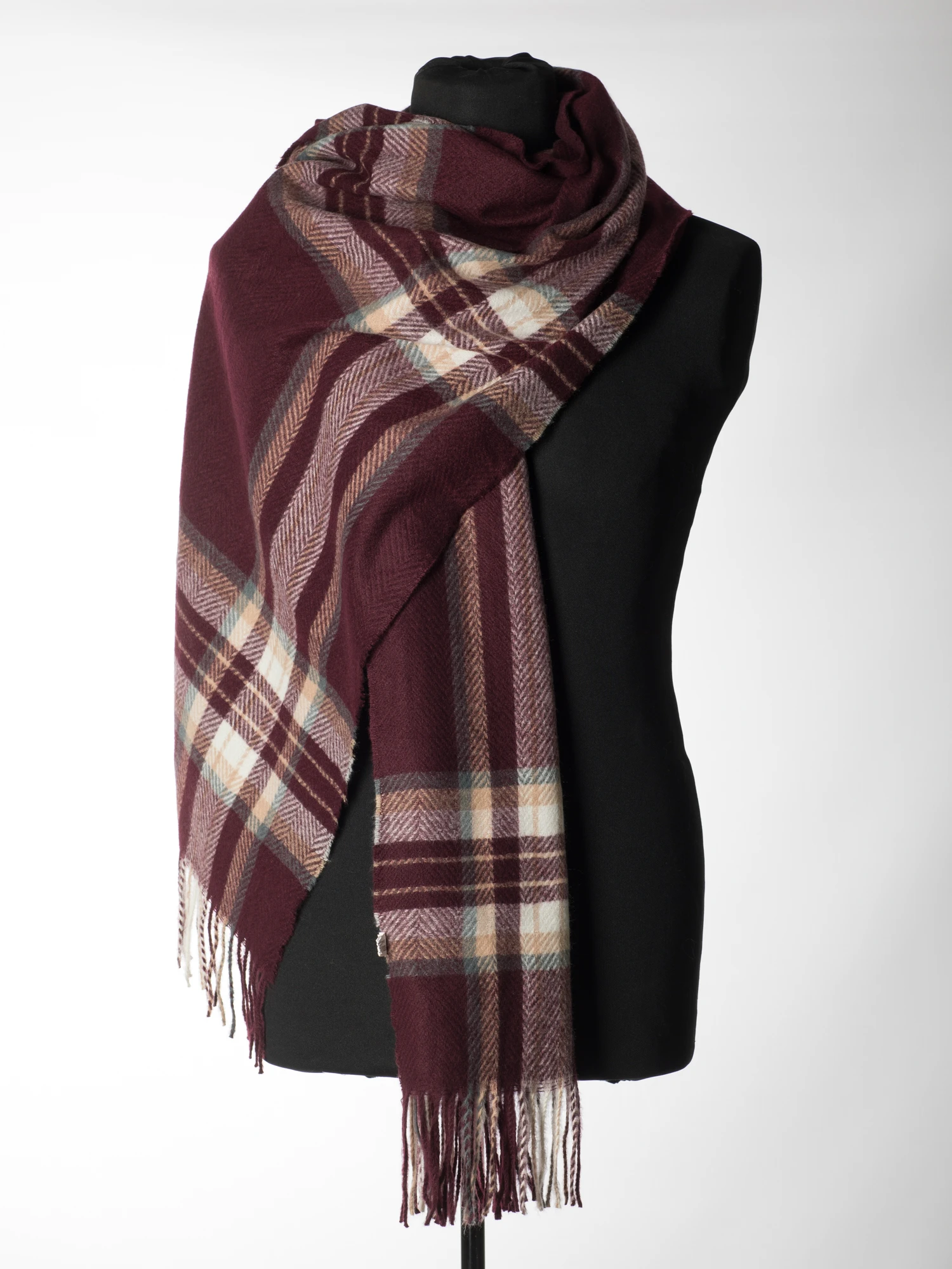 Esarfa eleganta din casmir tip sal - Model Unicat 7 [1]