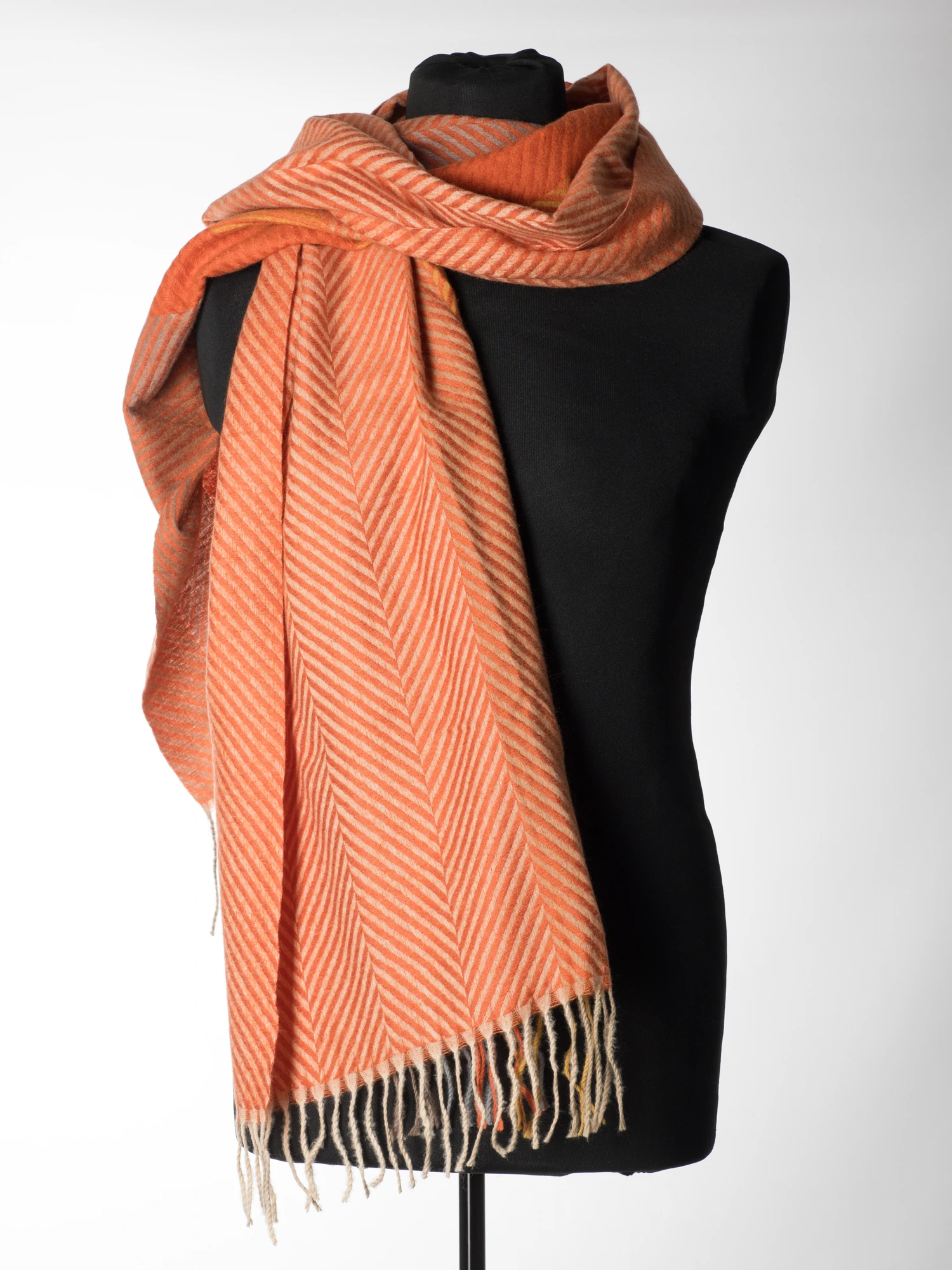 Esarfa eleganta din casmir tip sal - Model Unicat 9 [3]