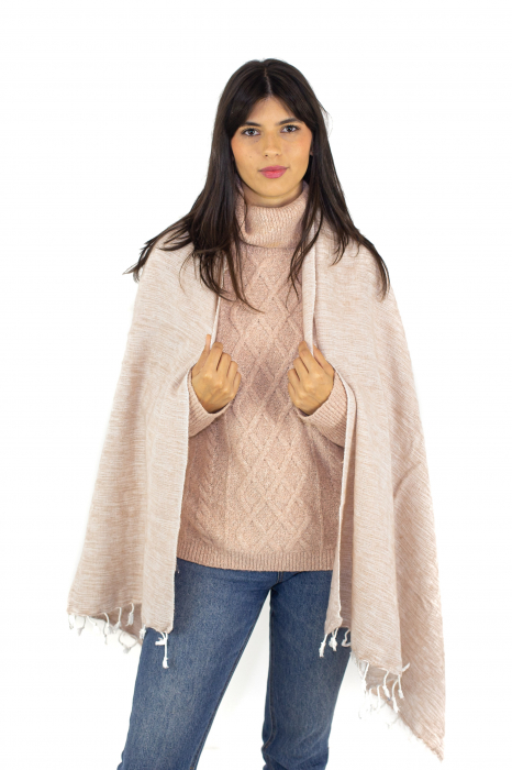 Esarfa tip sal - Roz Pal [2]