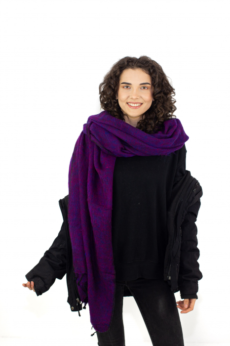 Esarfa tip sal - Magenta [3]