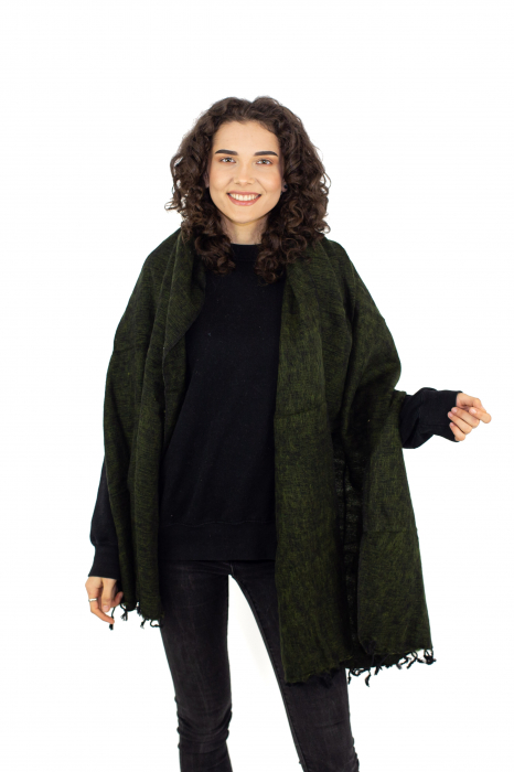 Esarfa tip sal - Verde Inchis [2]
