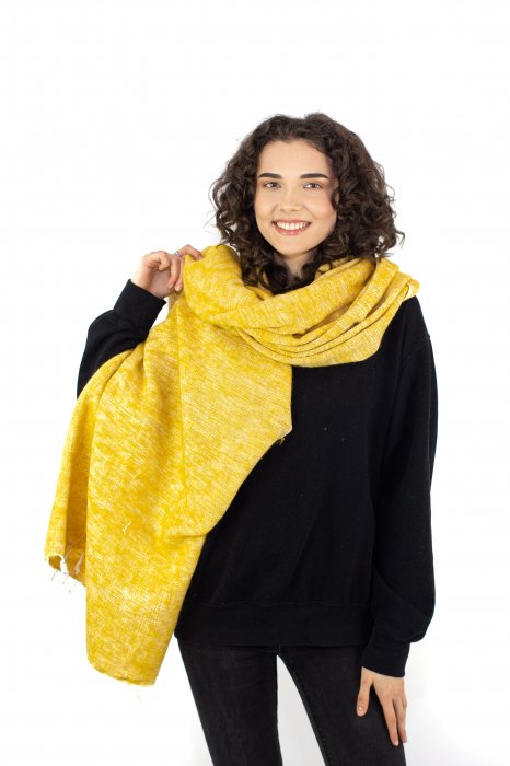 Esarfa tip sal - Galben [4]