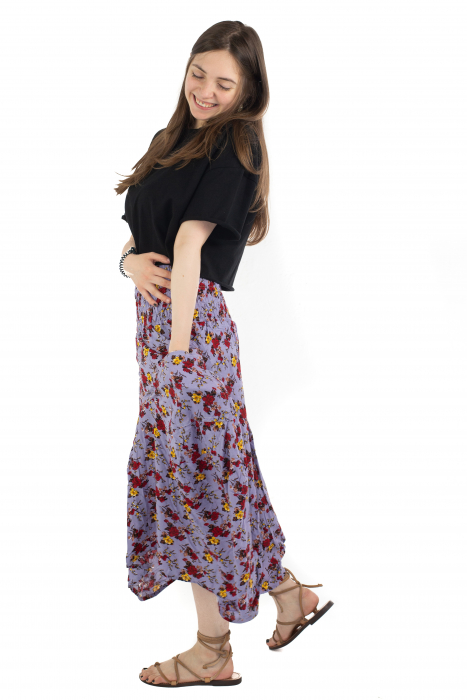 Fusta cu banda elastica - Trandafiri [3]