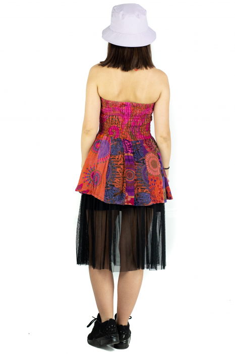 Top dama colorat RFG-517 - Roz [6]