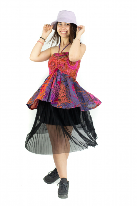 Top dama colorat RFG-517 - Roz [5]