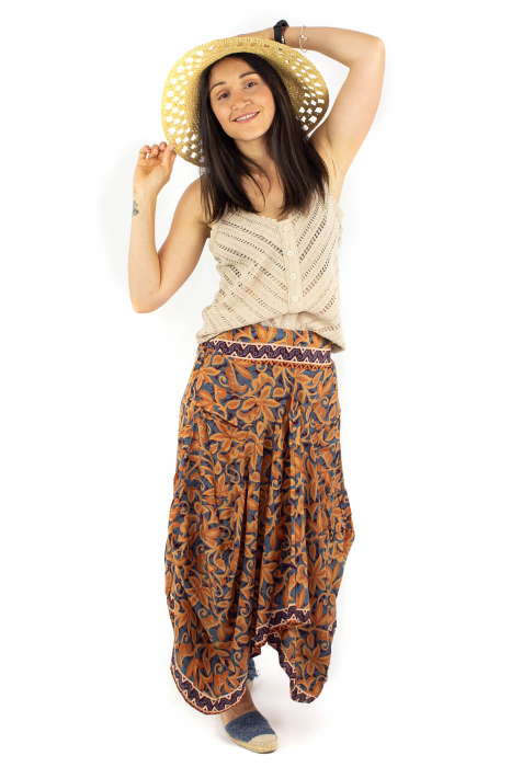 Fusta midi asimetrica - MEJU0018 [2]