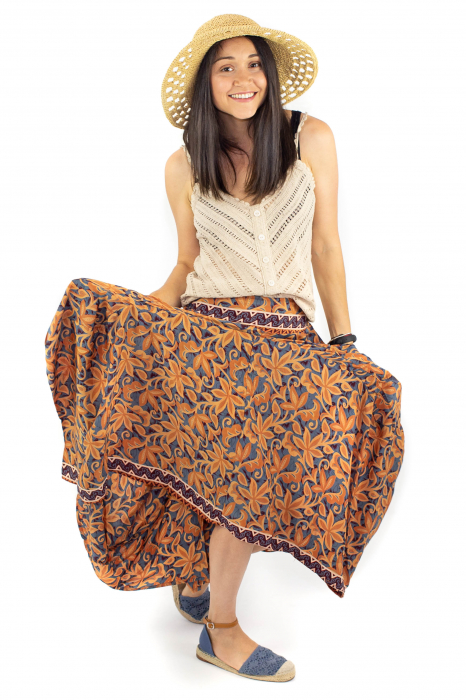 Fusta midi asimetrica - MEJU0018 [3]