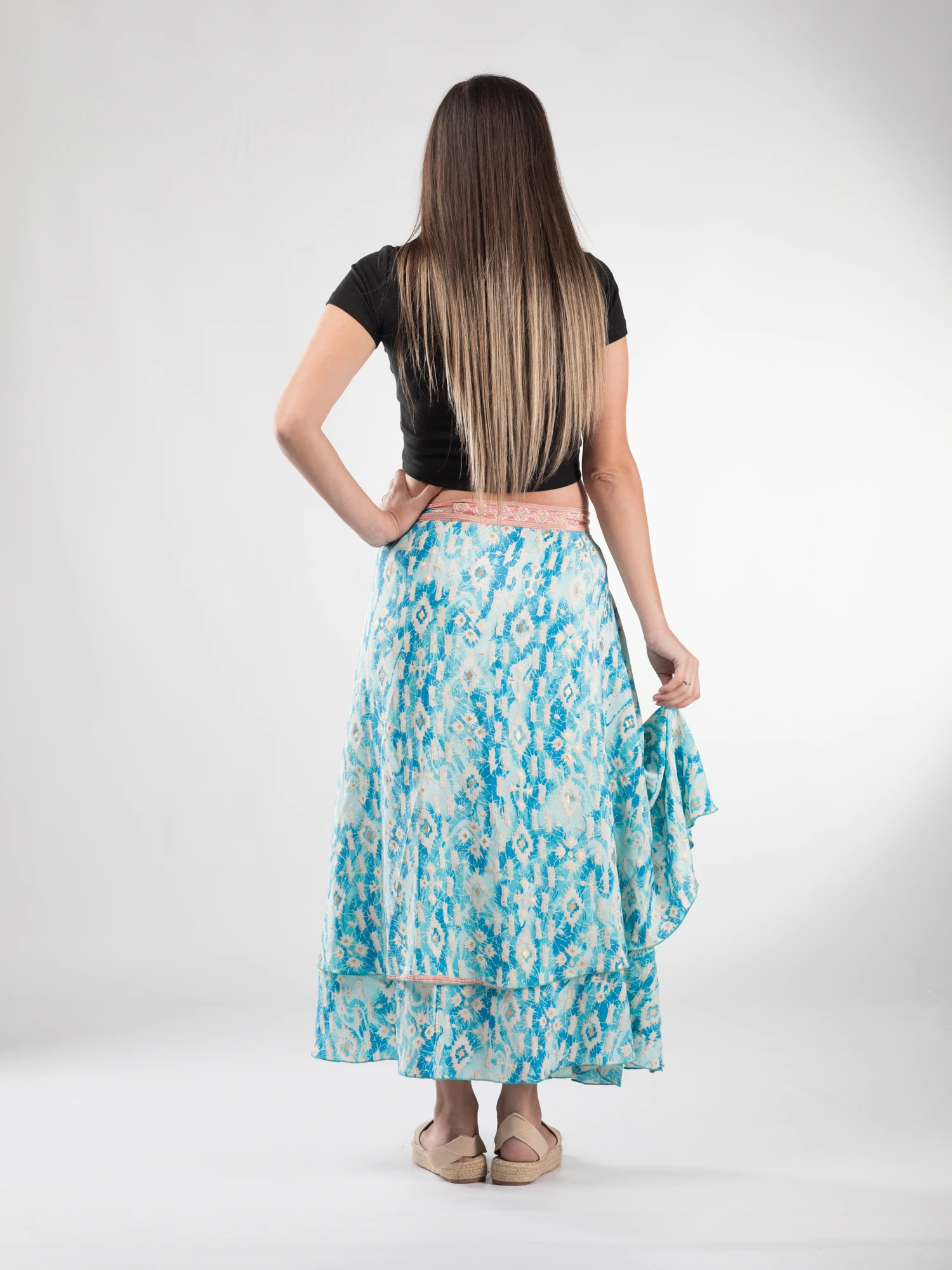 Fustă wrap din materiel fluid - Mode 1 [3]