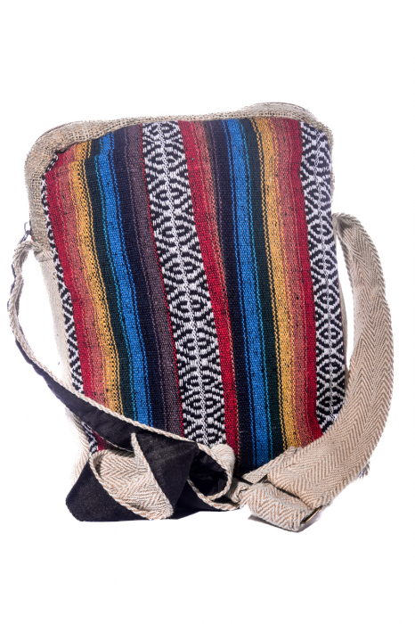 Geanta de umar din canepa si bumbac - Model 3 [3]