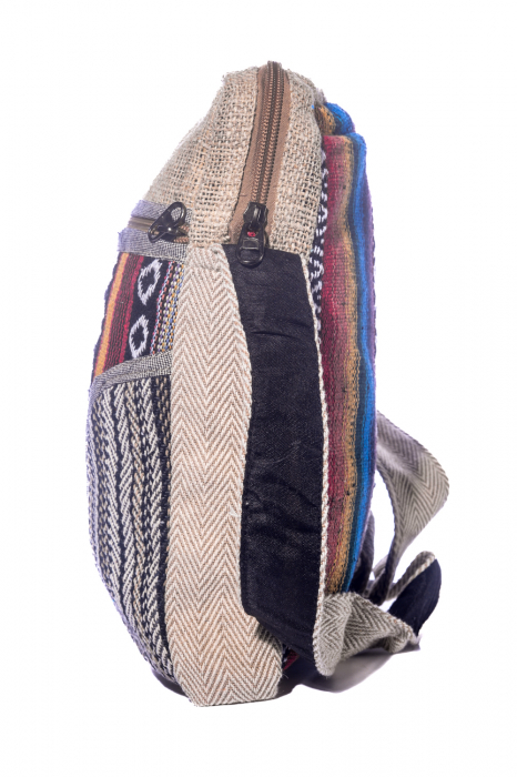 Geanta de umar din canepa si bumbac - Model 3 [2]