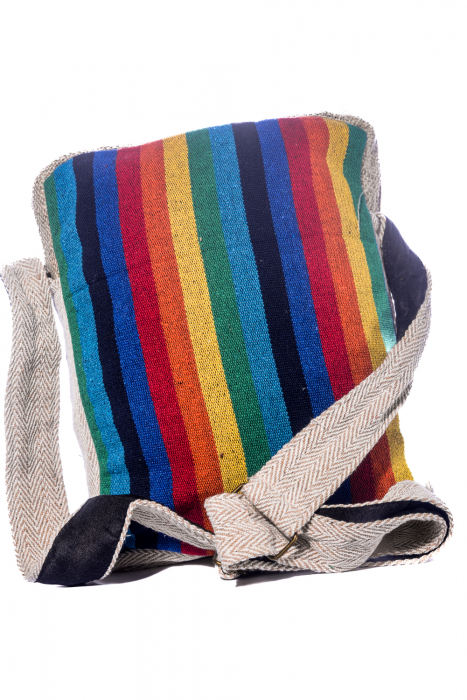 Geanta de umar din canepa si bumbac - Model 4 [3]