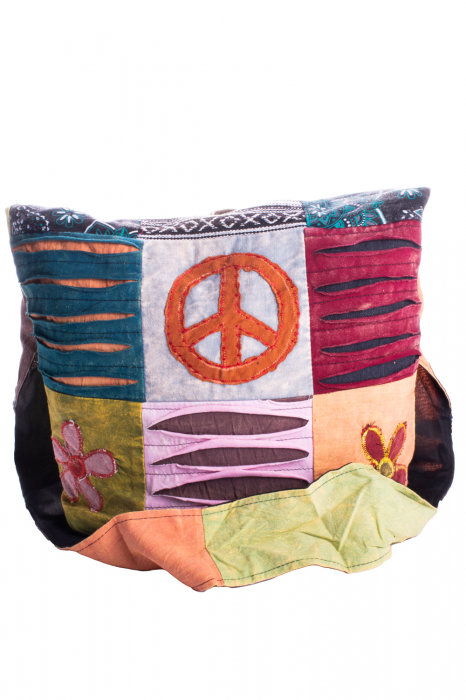 Geanta unicat din bumbac - Petice 03 [4]