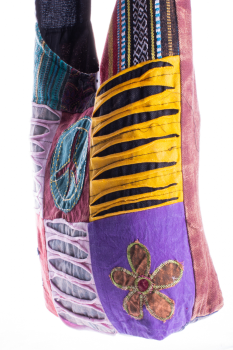 Geanta unicat din bumbac - Petice 04 [2]