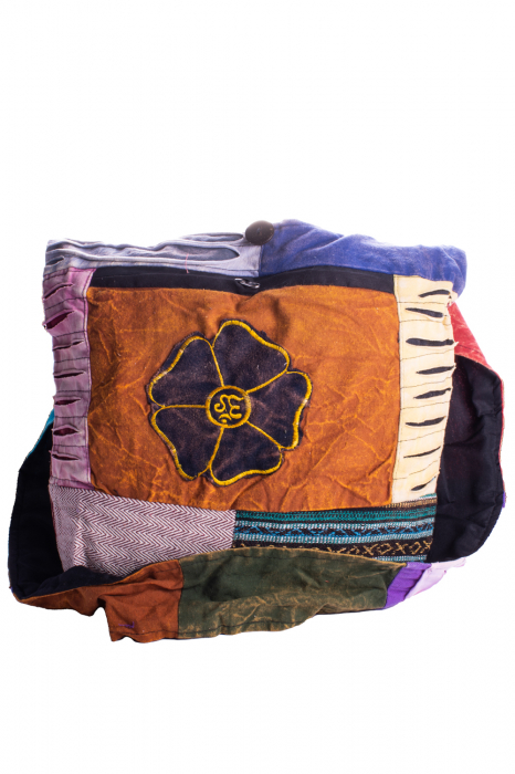 Geanta unicat din bumbac - Petice 07 [4]