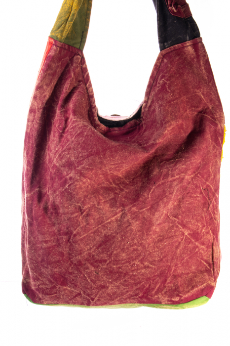 Geanta unicat din bumbac - Petice 57 [3]